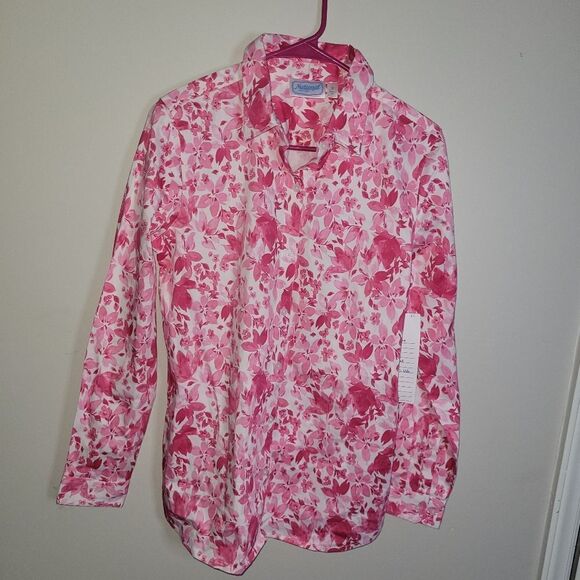 🌴Vintage NATIONAL SINCE 1952 BUTTON DOWN  SHIRT - Picture 1 of 4